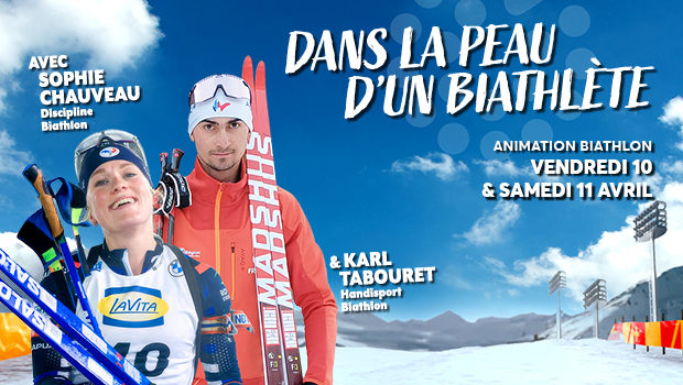 Dans la peau d'un biathlète